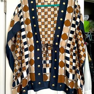 Michael Kors silky studded tunic